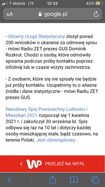 AloneShooter - Prezes GUS: nie będzie kar. 
#spispowszechny