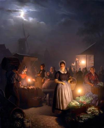 Hoverion - Petrus van Schendel 1806-1870
#artventure 
#malarstwo #sztuka #art #obra...