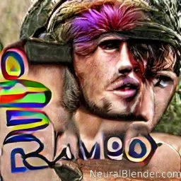 szmektalekawurst - "Rambo Gay LGBTQ"
#NEURALBLENDER #LGBT