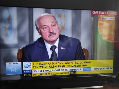 moshe_raabe - TVN 24 retransmistuje wywiad z Łukaszenką. Wielka chwila dziennikarstwa...