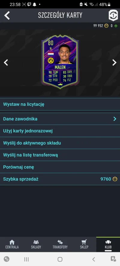 Bambus97 - Trzymać? Podrożeje? Teraz tak po 35k
#fut