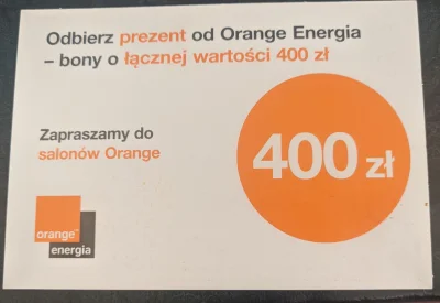 NPC_358034 - #orange mircy, dostałem takie coś w salonie, to jest faktyczny bon do zr...