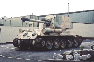 SilesianBear - #nocneczolgi T34 122mm, Egipska modyfikacja czołgu T34