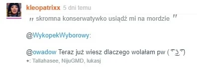 officer_K - Kojarzę tego działacza podszywającego się pod kobietę. To on tak spamuje ...