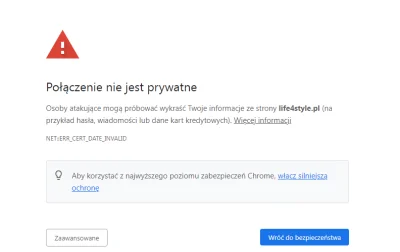 Kejesen - Odkąd wyczyściłem Chrome CCleanerem wyskakuje mi na 3/4 stron taki komunika...