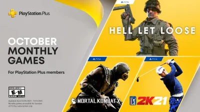 janushek - Gry z październikowej oferty już dostępne:
- Hell Let Loose (PS5)
- Mort...