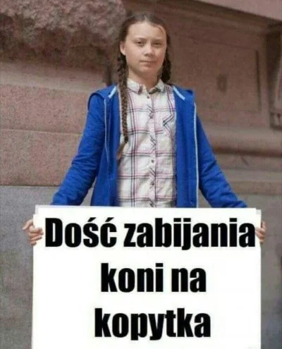 januszzczarnolasu - > Greta Thunberg jest tak "inkluzywna" ze maseczke nosi... na mik...