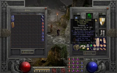 psyhatog - #diablo2resurrected #diablo2 
ładny drop, chyba moj najlepszy circlet w k...