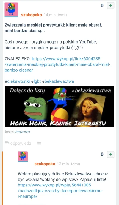 g.....a - A więc to jest ten good quality content do którego prawaki wołają kilkaset ...