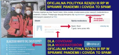 MarkUK - Oficjalna polityka rządu III RP w sprawie pandemii i covida to SPAM dla mode...