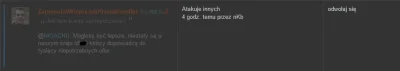 ZapomnialWieprzJakProsiakiemByl - "atakuje innych" XD
@wykop @Moderacja serio?
#mod...