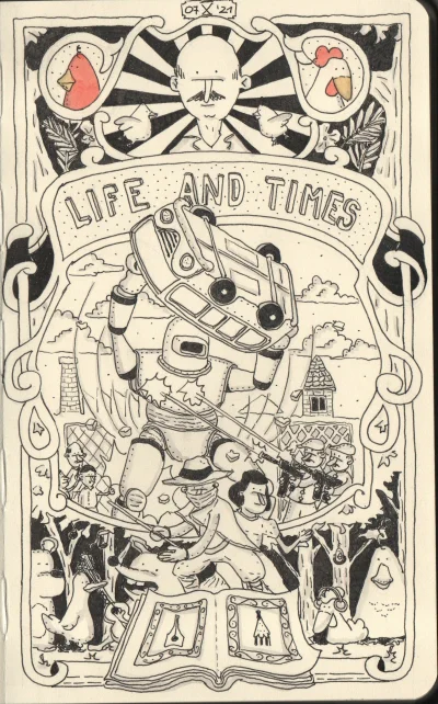 afro2000 - Life and Times

Wzorowałem się na okładce rewelacyjnego komiksu "Życie i c...