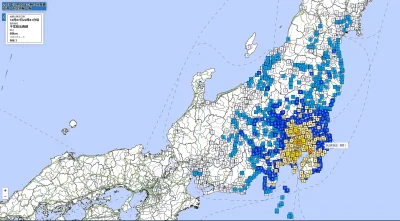 ama-japan - Wczoraj wieczorem o 22:41 mieliśmy dość silne trzęsienie ziemi niedaleko ...