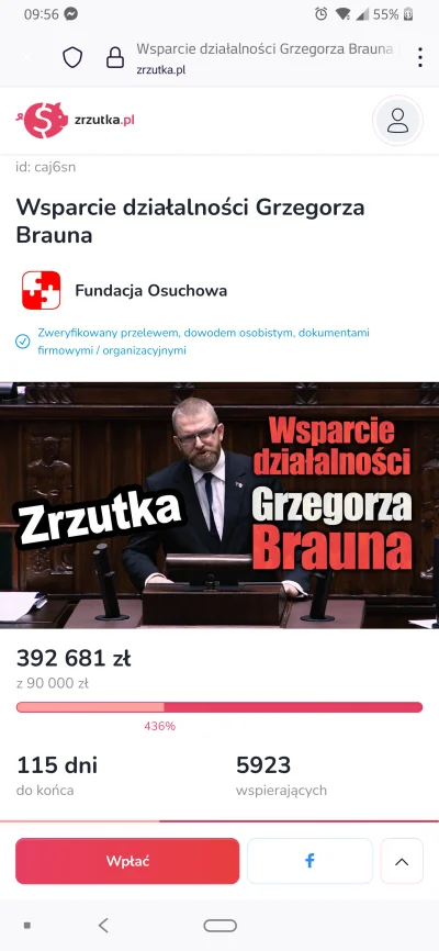 pawel_je - @L3stko: chciałeś powiedzieć 400k. Ale ludzie to frajerzy