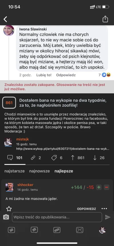 mistejk - I cyk, znalezisko tym razem nie usunięte a jedynie zarchiwizowane ( ͡° ʖ̯ ͡...