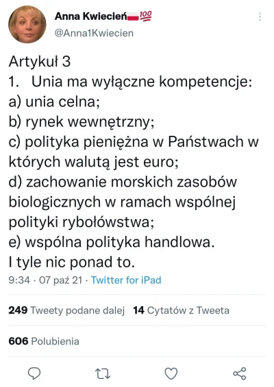 Kapitalista777 - @AlezPanieMecenasie: Z faktu, że TK orzekł, iż np. TSUE może rozstrz...