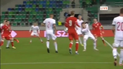 Matpiotr - Adrian Benedyczak z karnego, Węgry U21 - Polska U21 1:1
#golgif #mecz #u2...