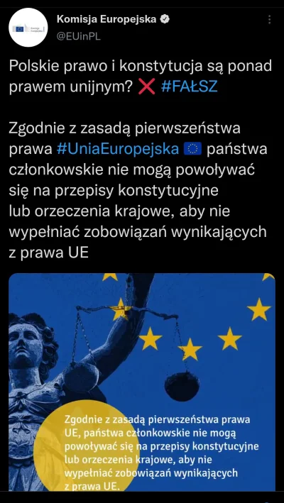 BezDobry - @TgcRap4 Nie kłam!!!
Instytucje unijne uzurpują sobie (wbrew traktatom) pr...