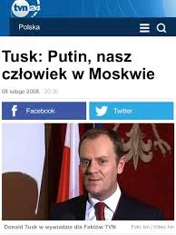 Gurciak - @Frasad: Mocne słowa, biorąc pod uwagę, że Tusk określił kiedyś Putina jako...