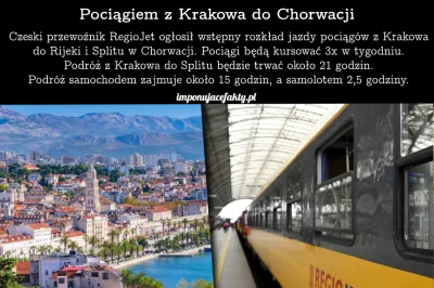 Jedrasek - #ciekawostki #wakacje #pociagi #podroze

Pociąg ma startować z Krakowa o...