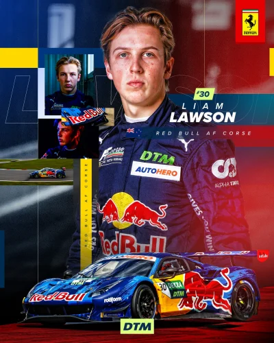 tumialemdaclogin - Tymczasem inny kierowca Red Bulla, Liam Lawson obecnie jeden z naj...