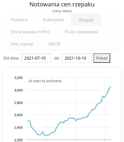 snack_like - "Ładnie" rośnie.... #rzepak #rolnictwo