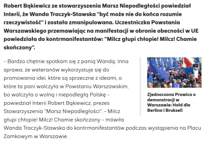 kopytko1234 - Bąkiewicz wie lepiej o co walczyła pani Wanda w Powstaniu Warszawskim n...