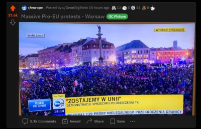 Iamtheliquor - Wczorajszy protest jest na głównej reddita, jak nawet tam jest o tym g...