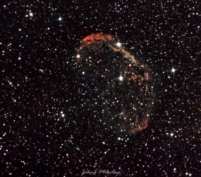 q0084 - NGC 6888 Mgławica Półksiężyc. Choć w pełnej okazałości dla mnie to Mgławica M...