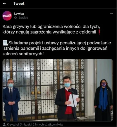 T.....e - @KanonJerzy: Warto przypomnieć, że lewica postulowała karę ograniczenia wol...