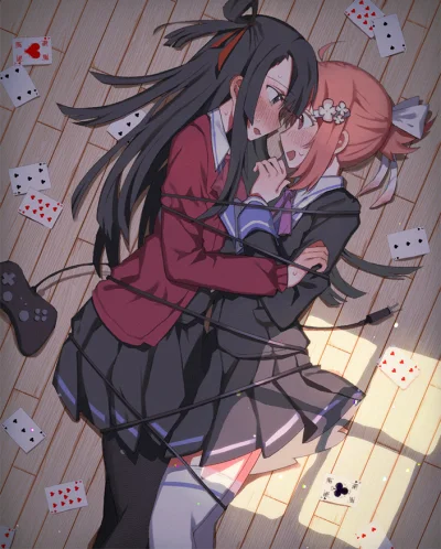 OttoFlick - #randomanimeshit #anime #blushedface #zakolanowkianime #schoolgirl #yuri ...