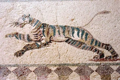IMPERIUMROMANUM - Tygrys na rzymskiej mozaice

Tygrys na rzymskiej mozaice z Domu D...