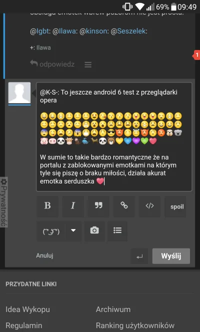 K-S- - @K-S-: To jeszcze android 6 test z przeglądarki opera