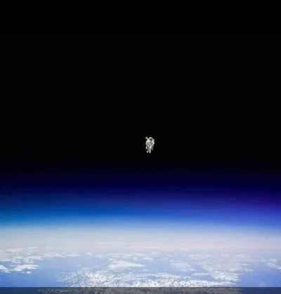 PMV_Norway - #ciekawostki #astronauta 
 Bruce McCandless pierwszy człowiek w histori...