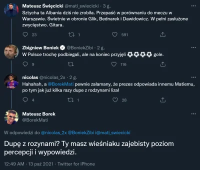 Zdziszko - To jest niebywałe jak Borek z cenionej (powiedzmy) postaci polskich mediów...