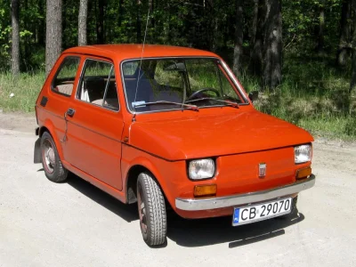 D.....v - Legenda Polskiej motoryzacji Fiat 126p.. Potocznie nazywany.. no właśnie, w...