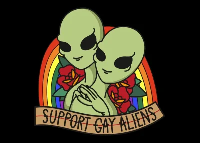 jobless - Nowy piekny świat. Alien szuka pocieszenia w ruchach LGBT na Ziemi... XD