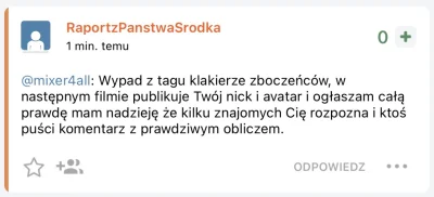 mixer4all - @grubas_ulany: Z tego co pamiętam to już miałeś swoje 5min na gniocie ( ͡...