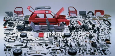 JoeShmoe - VW Golf 2 rozłożony na części. #ciekawostki #samochody #auto #vw #motoryza...