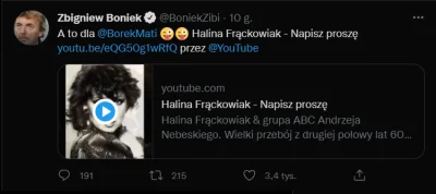 MarheV - Boniek odpisał dla Borka ( ͡º ͜ʖ͡º)
Dalej go trolluje xD

#kanalsportowy ...