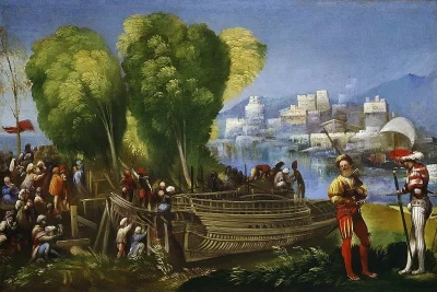 Borealny - Dosso Dossi (1489 - 1542) –
Aeneas and Achates on the Libyan Coast (1520)
...