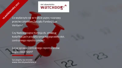 WatchdogPolska - Cóż to był za dzień!!!
- O godz. 9 w Sądzie Rejonowym dla Warszawy ...