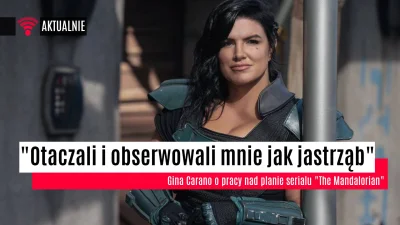 popkulturysci - Gina Carano o Disneyu: “Nie jestem jedyną osobą zastraszaną przez tę ...