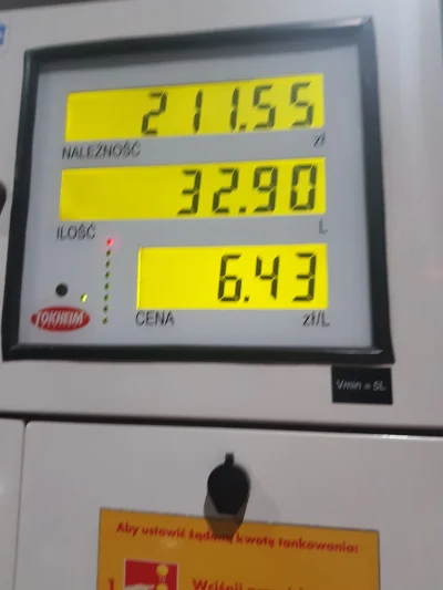 c-o-n - Dzisiaj na Shell, zwariowałem... Walę do pełna zanim będzie po 7ziko.