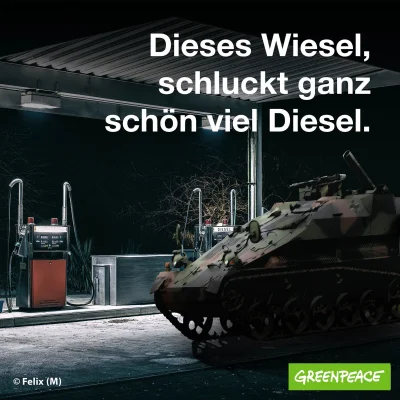 piotr-zbies - Narzekaj, że czołgi produkują dużo CO2
Wrzuć na poster Wiesela napędza...