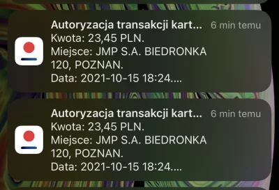 hacker06 - Macie może problem z podwójnymi powiadomieniami w aplikacji #pkobp #iko na...