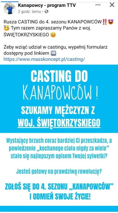 Ramone - Wykopki grubasy z #swietokrzyskie #hejgrubasie Ogłoszono casting do programu...
