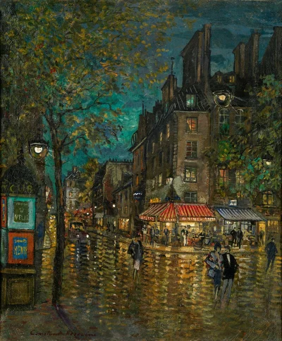 Hoverion - Konstantin Korovin 1861-1939 
Paris, Grands Boulevards, olej na płótnie, ...