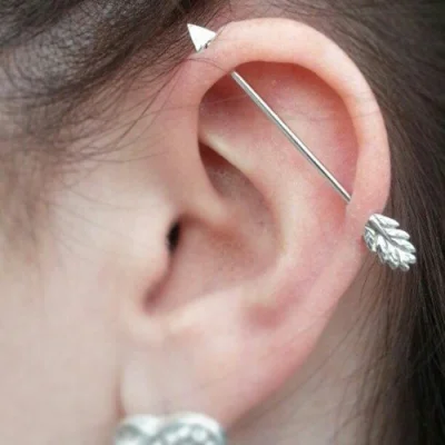 mozaika - #piercing #industrial
Jej, ale to ładne (♥ ʖ̯♥)
Ciekawe czy boli i czy dług...