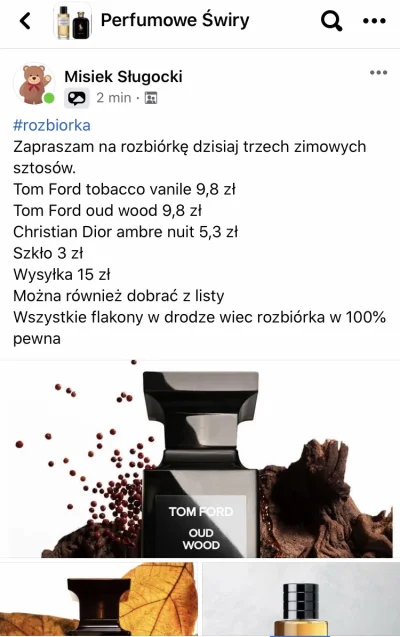 Sidepartpompadour - #perfumy 
Patrzcie na ancymona. Wczoraj Fordy pojawiły się po 7,7...